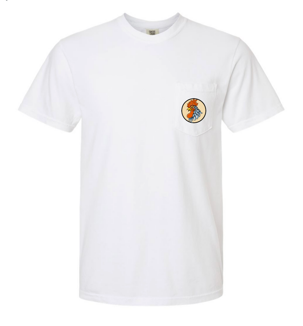 Classic Gourmand Tee w/ Frocket - WHITE