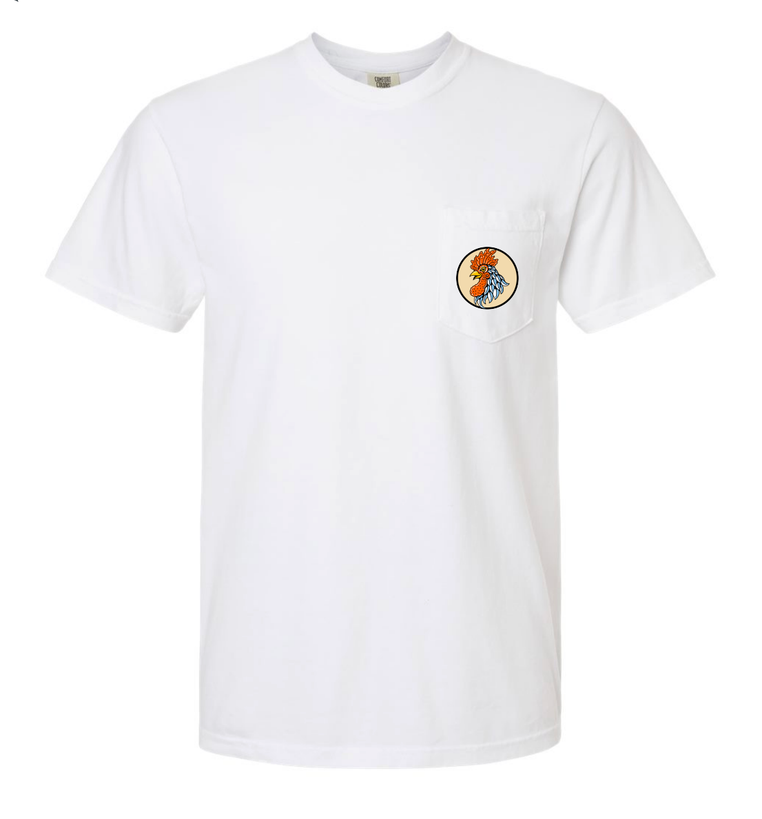 Classic Gourmand Tee w/ Frocket - WHITE